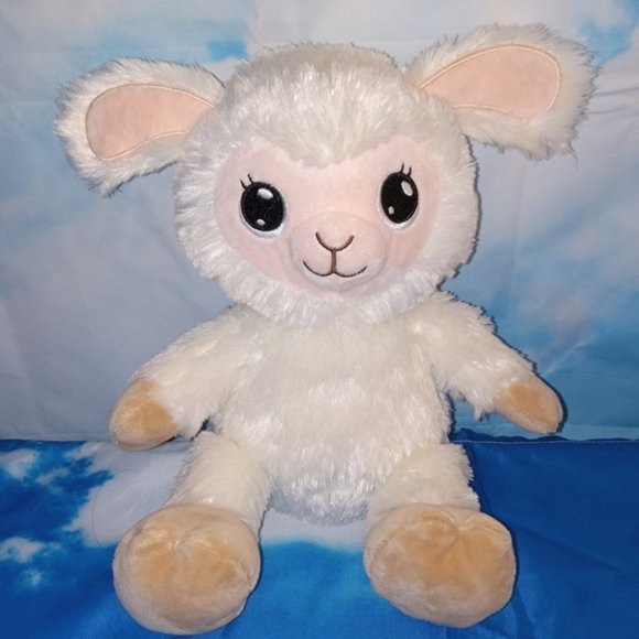 Jay at Play Other - Lullabrites 12” soft silky plush Lamb lights up and plays music! Watch Video!